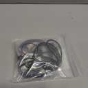 UAYESOK 2.5mm Walkie Talkie Earpiece with Mic PTT, 1 pin D Shape Headset for Motorola Talkabout T200 T200TP T260 T402 T460 T465 T600 T800 T6500 MR350R MS350R Two Way Radio(2 Pack)