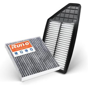 Engine & Cabin Air Filter Fits Insight 1.5L Hybrid (2019-2022), PA99482, 17220-6L2-A01, Replacement for CF11182 CA12952
