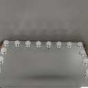 Kottova Vanity Mirror with Lights, Lighted Makeup Mirror with 18 Dimmable LED Bulbs, Hollywood Mirror, 3 Color Lightings, USB Charging Port Touch Control, Metal Frame27.5" x 21.6"