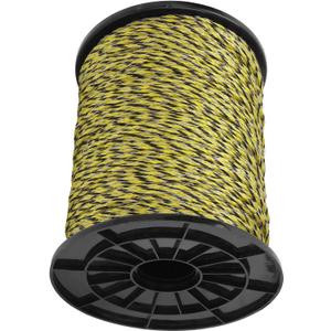 Electric Fence Wire Rope Farm Ranch Electrified Rope Electric Fence Electrified Wire for Stainless Steel Clothesline Rope Clamps Agricultural Fencing PE Stainless Steel Wire