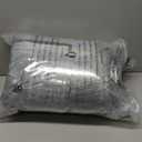 MaiRve Charcoal Grey Queen Comforter Set, Textured Design Grey Crinkle Bed in A Bag Queen Size, Queen Comforter Set with 7 Pieces with Comforter, Sheets, Pillowcases & Shams 90"x 90"