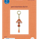 GEM KEYCHAIN DIY KIT FINISHED SIZE 2.6"X9.13" PACK OF 2