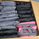 Eccliy 50 Pack Backpacks Bulk 17 Inch Wholesale Backpack, 5 Colors, One Size