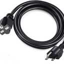 20FT NEMA 6-15P/6-15R Power Extension Cord for 220/240V Air-Condition,Power Cable for Led Grow Lights, Digital Ballast Power Cord,UL Listed 3 Prong 14 Gauge SJTW Cable,15 Amp 240Volt Phyoto