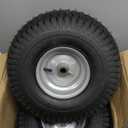 15x6.00-6 Lawn Mower Tire Riding Mower Tire and Wheel Front Tire Compatible with John Deere Craftsman Husqvarna Lawn Mower Tires Tractors Tire