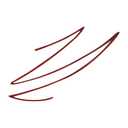 Longlasting Colored Liquid Eyeliner | Hypoallergenic, Vegan, Cruelty Free | Waterproof, Fade-Proof Eye Makeup, Easy-to-Apply | Colored Eyeliner Pen with Precision Tip for Smooth Application, Cranberry, 0.15 Oz (Pink)