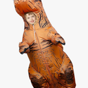Inflatable T-Rex Costume for Boys Girls Dinosaur Themed Party Trick or Treat Activity, M