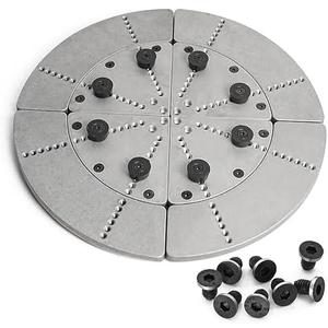 BMWOOD 15" Cole Jaw Set with basic cole jaw 10" diamater plus 5" Extension Kit for NCK series Woodlathe Chuck, compatible with Super NOVA2, G3 Nova, Robert Sorby Patriot, Record Power SC3, SC4.