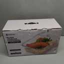 10-Pack Glass Food Storage Containers with Tempered Lids  Borosilicate, Airtight, Oven-Safe (-4F~950F), BPA-Free, 4.4 & 1.6 Cup, Leak-Proof, Dishwasher Safe (Pink)