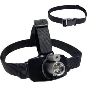 Rechargeable LED Laser Headlamp with an Adjustable Waist Belt, for Sensorimotor Control Testing and Physical Therapy