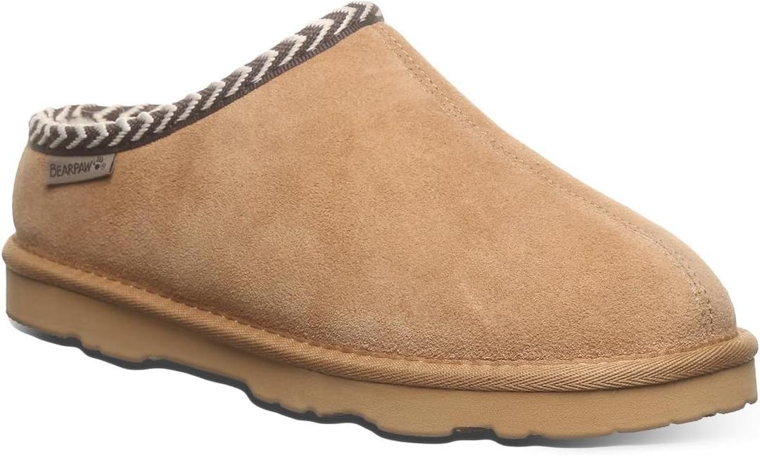 BEARPAW Women's Tabitha Charcoal Slipper (9, Iced Coffee)