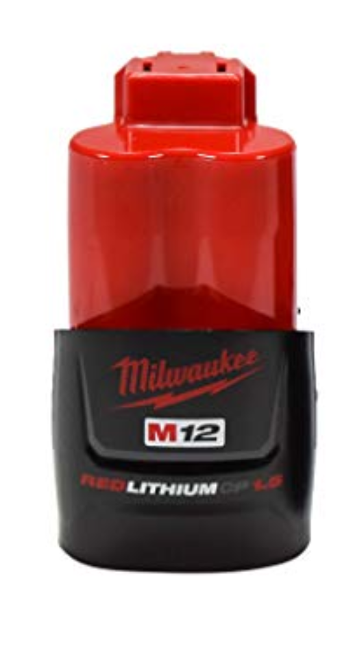 Milwaukee 48-11-2411 M12 12V 1.5 Ah Lithium-Ion Battery