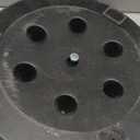 Backyard Expressions 26.5 Lb Umbrella Stand, Patio Umbrella Base, 15 in Diameter