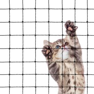 Cat Balcony Net, Steel Wire Reinforced, Anti-Fall Fence, Safety Net, Extra Strong (10 X 13 Ft)