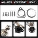 Front Catalytic Converter Kit for Chevrolet Cruze & Trax & Sonic 2011-2016 1.4L, 2013-2017 Buick Encore 1.4L (EPA Compliant)