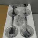 4-Light Bathroom Light Fixtures, Vanity Light with Milky White Shades, Matte Black Bathroom Light Fixtures Over Mirror, Modern Bathroom Wall Lamp for Mirror Living Room Cabinet Bedroom