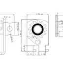 ANLULOAD Standard Sliding Winch,for Double L Track,Holds 20Ft,WLL:5500Lb.