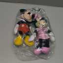 Disney Junior Mickey Mouse and Minnie Mouse Beanbag Plushie 2-Pack Stuffed Animals, Kids Toys for Ages 2 Up by Just Play