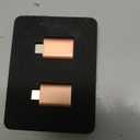 Syntech [2 Pack USB Male to USB3 Female Adapter Compatible with iPhone 17 Pro Max iMac iPad mini/Pro 2023 Pro MacBook Air 2024 and Other Type C Devices, Rose Gold