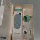 Electric Nasal Aspirator for Baby, Nose Aspirator for Toddlers, Waterproof Baby Nose Sucker, Nose Cleaner with 3 Silicone Tips, Adjustable Suction Level, Music and Light Soothing Function,Green