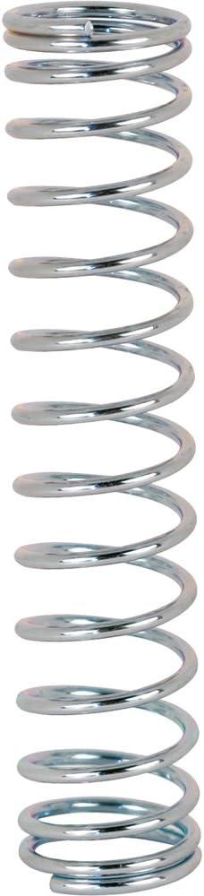 Prime-Line SP 9713 Compression Spring, Spring Steel Construction, Nickel-Plated Finish, 0.080 GA x 7/8 In. x 4 In. (2 Pack)