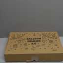 YALLOVE Balloon Column Stand Kit Set of 4, 7 Feet Height Adjustable Balloon Tower Pillar with Reusable Metal Telescopic Design for Birthday, Wedding, Baby Shower, Graduation Party Decoration