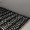 MidWest Homes for Pets Folding Metal Dog Exercise Pen, Indoor/Outdoor Playpen with No Door, Provides 16 Sq Feet of Play Space, 48-Inches Tall, Black E-Coated