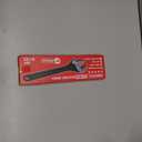 SEDY 10-Inch Adjustable Wrench, Black Oxide Finish Wide Jaw Spanner with Inch/Metric Scale, Premium Drop Forged Steel for Automotive Plumbing and Household Repairs