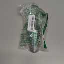 6oz Stainless Steel Ice Scoop for Freezer with Magnetic Hook, Dishwasher Safe Ice Scooper for Ice MachineMetal Scoop for Ice Maker, Ice Bucket, for Kitchen Bar Party Accessories (6OZ Silver)