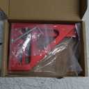 3D Multi-Angle Measuring Ruler,45/90 Degree Aluminum Alloy Woodworking Square Protractor,Drawing Line Ruler, Miter Triangle Ruler High Precision Layout Measuring Tool for Engineer Carpenter,R