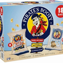 PIRATE'S BOOTY Pokémon Aged White Cheddar Rice & Corn Puffs, 0.5 oz Bags (18 Count), 3 Pack, BB 01/26/2026