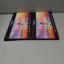 2 x 24 Colors Dual Tip Acrylic Paint Markers, Fine and Brush Tip Acrylic Paint Pens with Automatic Ink Control System for Rock Painting, Canvas, Wood, Glass, Fabric, DIY Crafts Making Art Supplies