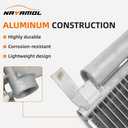 AC Condenser Compatible with Hyundai Tucson 2010-2015 2.0L/2.4L & Kia Sportage 2011-2016 2.4L,Replacement 976062S500 HY3030142, Direct Fit Aluminum AC Condenser