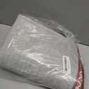 jinchan Knit Look Christmas Runner Rug 2x5 for Kitchen Red Holiday Rug for Hallway Bathroom Snowflake Printed Xmas Decor Washable Runner for Entryway Laundry Room Bedroom Non-Slip Red on Ivory