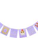 Silver Buffalo Friends How You Doin Icons 10-Pack Flag Party Banner, 5x6 inches