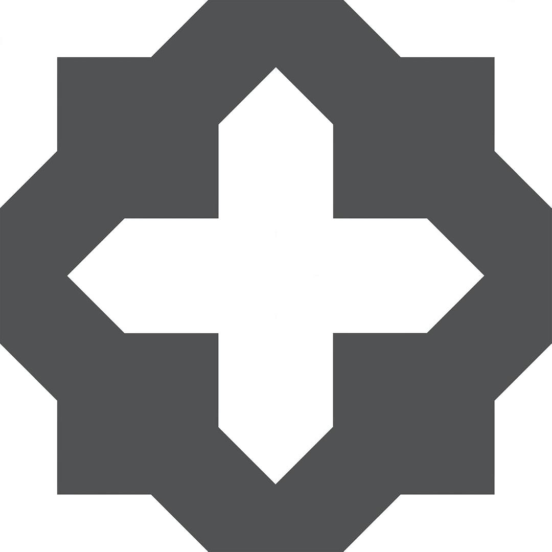 FloorPops FP3308 Nordic Peel & Stick Floor Tiles, Black (12"L x 12"W x 0.06"T)