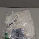 Sumind 36 Pieces White Christmas Tree Glitter Bows, 9 x 13 Inch Tie Ribbon Twist Tie Bows for Treat Bags Gift Wrapping Basket Wedding Birthday Valentine Christmas Tree Wreath Garland Decoration