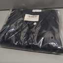 Newrara Unisex Shiny Kindergarten Graduation Gown Cap with Tassel (Black)