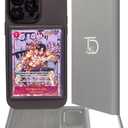 TopDeck Card/Photo Display Phone Case for iPhone 15 - Black | TCG/Photo Display Top Loaders & Sleeves | Compatible Pokemon Cards, Sports, One Piece, Magic & More