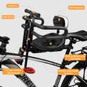 YouTeMei Kids Bike seat, Kids Front Mounted Bike Seat for Adult Bike