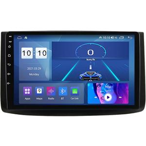 Car Radio Stereo with 9 Inch Android 12 Multifunction Radio Video Stereo Player for E-pica 2006-2011, GPS Navigation System with 4G 5G WiFi SWC Carplay USB M100S