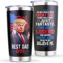 Gifts for Dad Birthday, Christmas, Fathers Day - Cool Dad Birthday Gift, Gift Ideas for Dads from Son - 20oz Insulated Cup Tumbler Mug, Stainless Steel