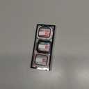 6-Pack Case Compatible with Apple Watch 40mm Series SE 3(2025)/SE 2/SE/6/5/4 with Tempered Glass Screen Protector, QCKANLJ Ultra-Thin Hard PC Full Protective Face Cover Bumper for iWatch 40 mm (Black/Transparent/Pink/White/Starlight/Rose Gold)