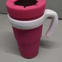 Frost Buddy Togo Buddy | 30 oz Stainless Steel Vacuum Insulated Tumbler | To Go Coffee Cup  Iced Coffee Cups, Iced Coffee Sleeve, Travel Mug, Thermal Cup for Hot & Cold Drinks, Dunkin Cup (Berry)