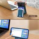 TopMade for MagSafe Wallet with Money Clip, Works with Apple Find My, Magnetic Wallet for iPhone 17/16/15/14/13/12 Series, for iPhone Wallet Stand with Finder Tracker, Dark Blue