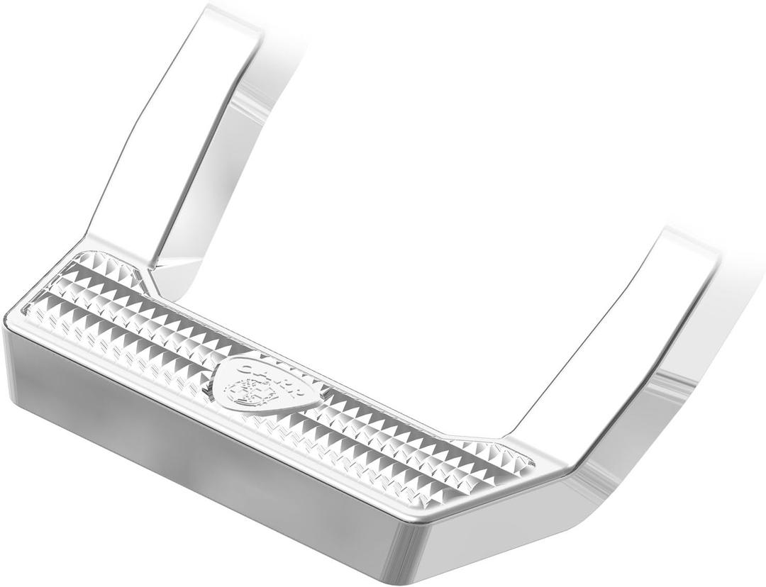 Carr 114502 Step Bars, LD Steps, Mount Kit Included, Aluminum, Silver Powder Coat, Compatible with Dodge/Jeep/Toyota 2000-21, Pair