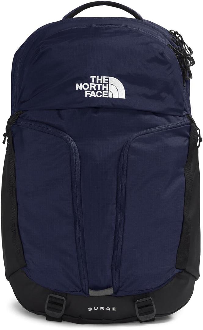 THE NORTH FACE Surge Commuter Laptop Backpack | Daypack With Water Repellent Finish, 16" Laptop Sleeve, Reflective Details (One Size, Tnf Navy/Tnf Black-npf)