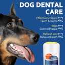 Dental Gels for Dogs, Turn & Taste Dog Toothpaste, Dog Dental Care, Continually Freshens Breath for 24 Hours, Delicious Flavors Like Chicken, No Brush Toothpaste for Dogs