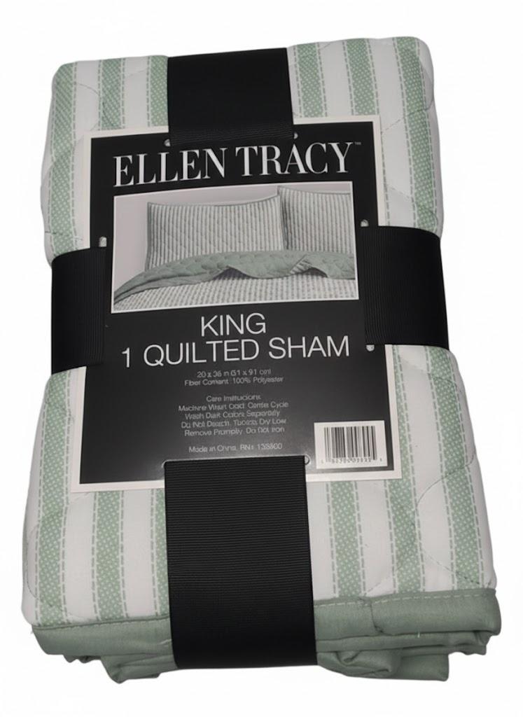 Standard 1 King Quilted Sham 20x36 100%Polyester