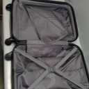Kenneth Cole REACTION Out of Bounds Lightweight Hardshell 4-Wheel Spinner Luggage, Rose Gold, 24-Inch Checked